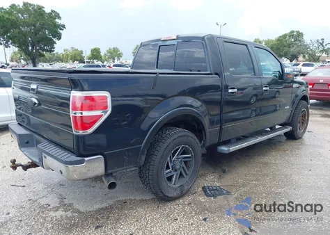 2012 Ford F-150 Lariat из США, поврежденный, VIN 1FTFW1CT4CFB91556
